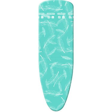 Leifheit strijkplankhoes thermo reflect l universeel - 140 x 45 cm strijkvlak - 3 mm dikke molton - blauw
