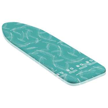 Leifheit strijkplankhoes thermo reflect l universeel - 140 x 45 cm strijkvlak - 3 mm dikke molton - blauw