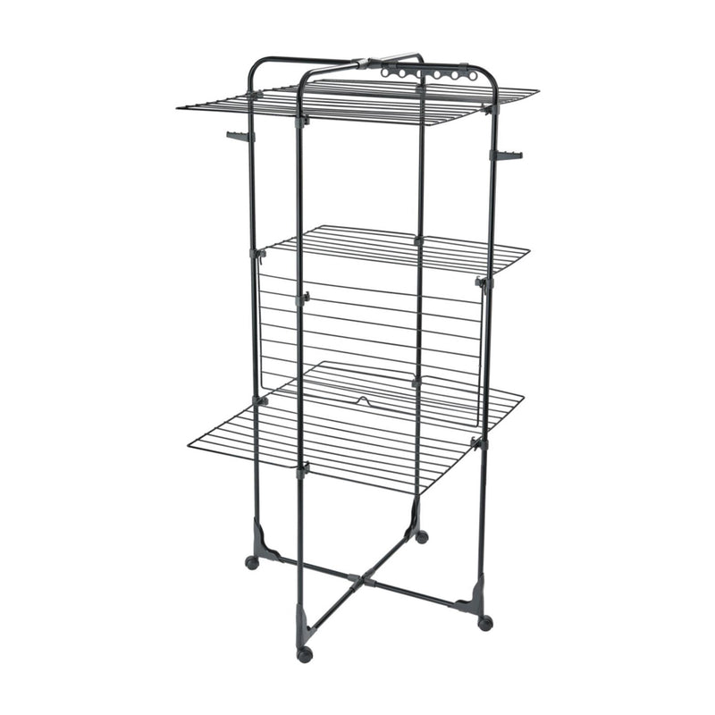 Load image into Gallery viewer, Leifheit droogtoren classic 340 zwart
