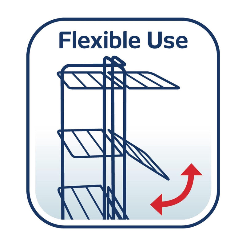 Load image into Gallery viewer, Leifheit droogtoren classic 340 zwart
