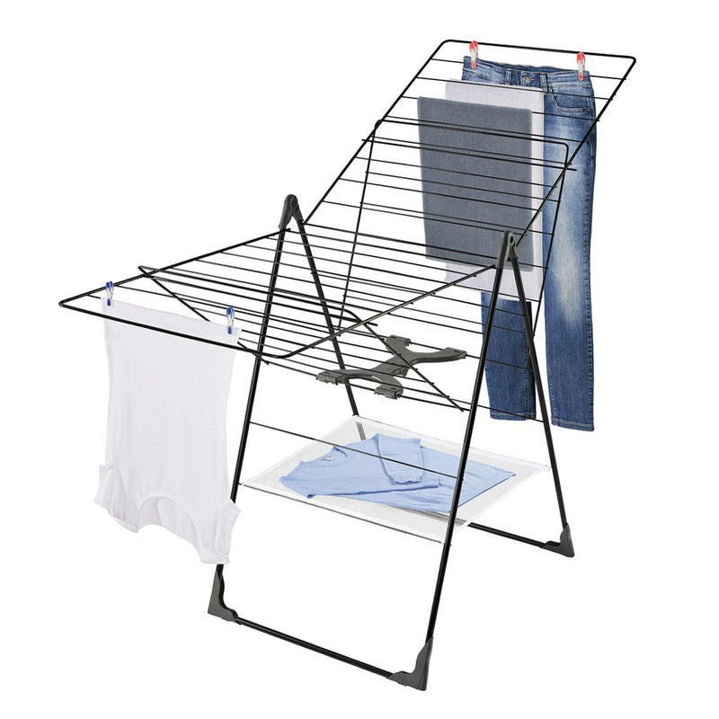 Load image into Gallery viewer, Leifheit 81472 classic droogrek 250 flex 25 m drooglengte zwart
