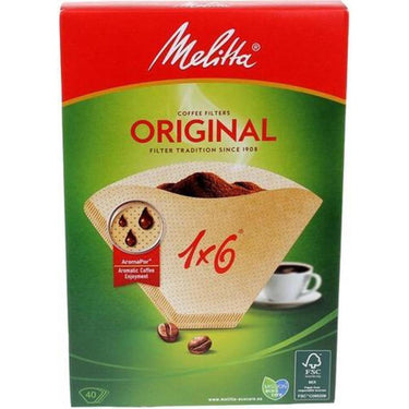 Melitta koffiefilters 1x6 40stuks
