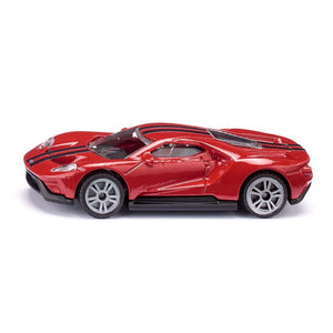 Siku ford gt 7,7 x 3,3 cm staal rood zwart (1526)