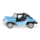 Siku auto vw buggy 7,2 cm die-cast lichtblauw (1057)