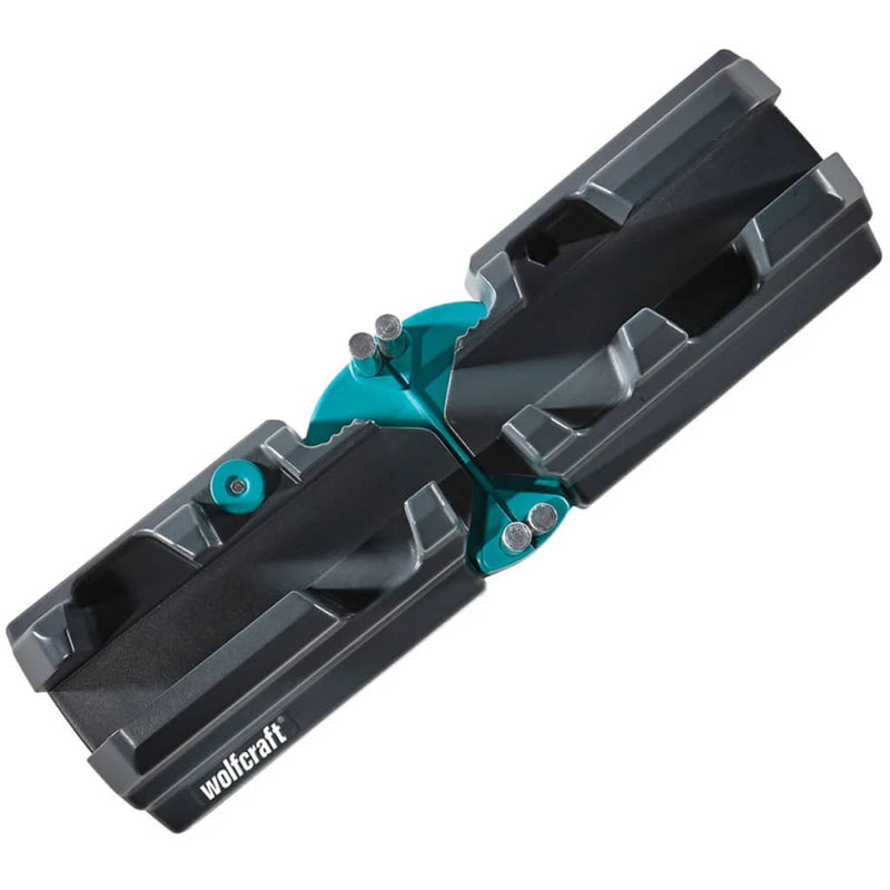 Load image into Gallery viewer, Wolfcraft Wolfcraft Zweihaak en verstekbak 100 mm 6948200
