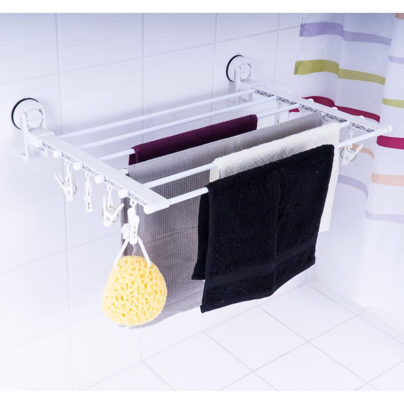 Load image into Gallery viewer, RIDDER RIDDER Wasdroogrek Vacuumcap Ela met klemmen wit
