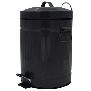 Ridder prullenbak pumba 5 l zwart