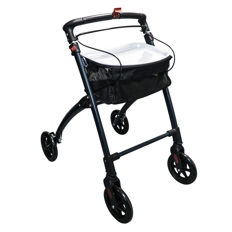 Load image into Gallery viewer, Ridder ridder rollator voor binnen pit antracietkleurig
