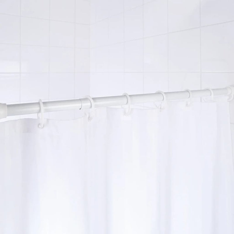 Load image into Gallery viewer, Ridder douchegordijnstang telescopisch 70-115 cm wit 55101

