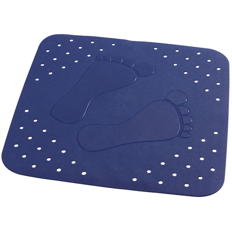 Load image into Gallery viewer, RIDDER RIDDER Douchemat anti-slip Plattfuß 54x54 cm blauw 67263
