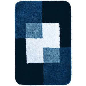 Ridder ridder badkamermat coins 60x90 cm blauw 7103303