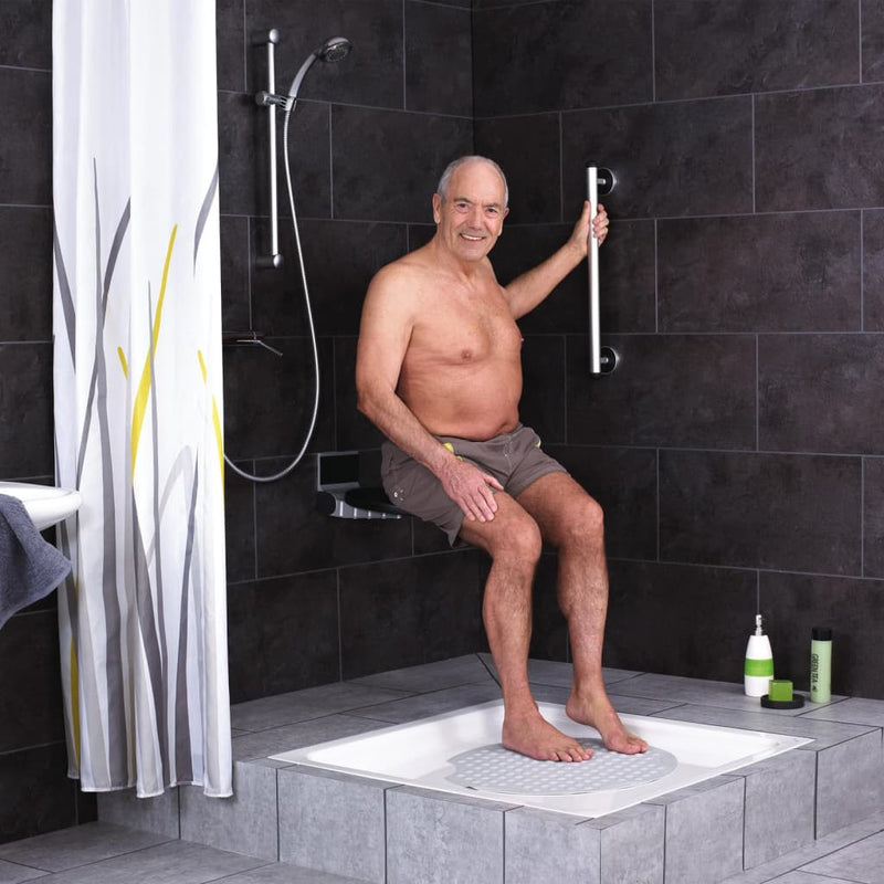 Load image into Gallery viewer, RIDDER RIDDER Badkamer handgreep Premium 45 cm aluminium zilverkleurig
