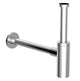 Schutte design wastafel fontein sifon | 5 4 x 32mm | chroom - 98166210 98166210