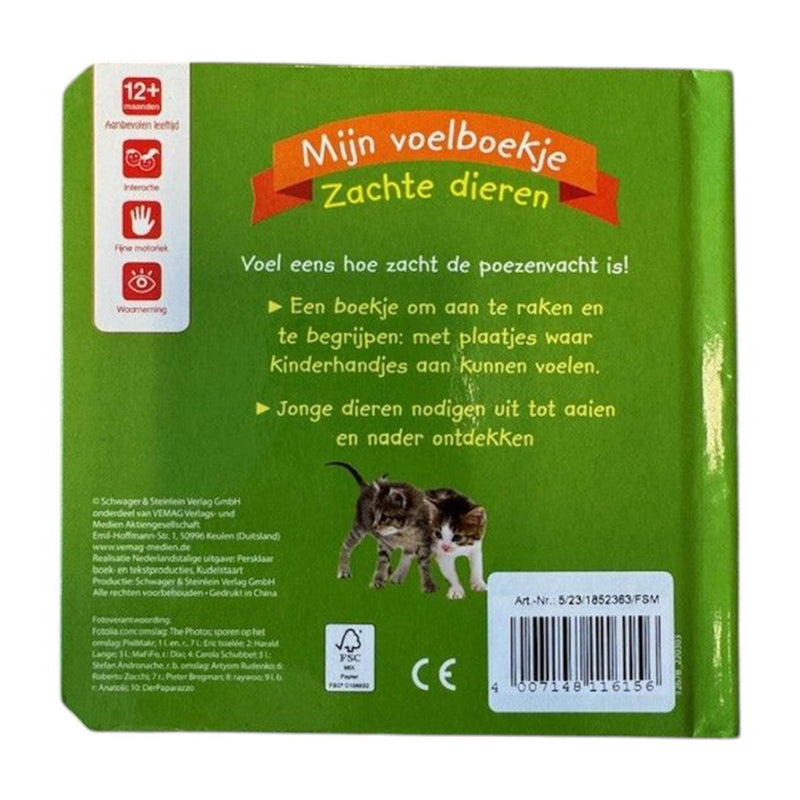 Load image into Gallery viewer, Schwager steinlein mijn voelboekje zachte dieren
