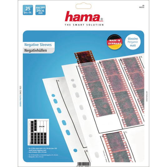 Hama negatiefbladen perg. 35mm 10x4 25st
