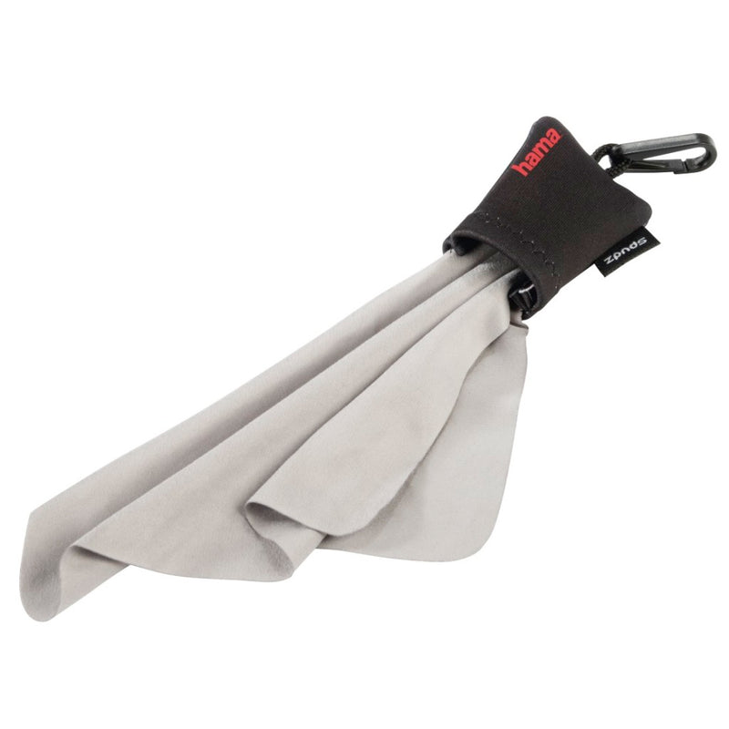 Load image into Gallery viewer, Hama microvezel-reinigingsdoek pocket zwart
