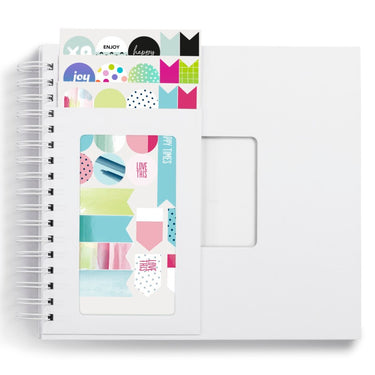 Hama creatieve set plakalbum 50 witte pagina #039;s wit