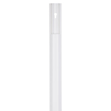 Hama pvc-kabelkanaal halfrond 100 3,5 0,9 cm wit