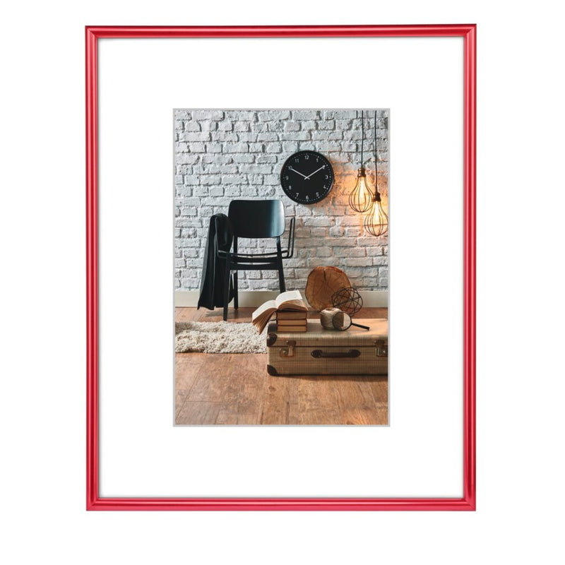 Load image into Gallery viewer, Hama fotolijst kunststof sevilla rood 10x15cm
