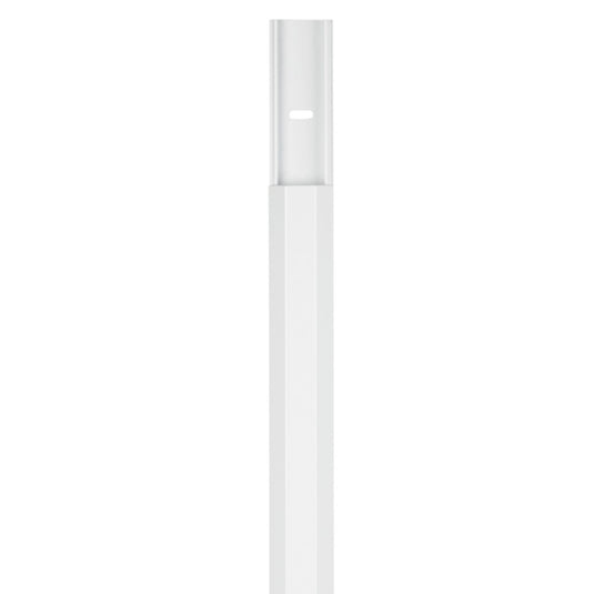Hama alu-kabelkanaal hoekig 110 3,3 1,7 cm wit