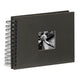 Hama spiraalalbum fine art 24 x 17 cm 50 zwarte pagina #039;s zwart