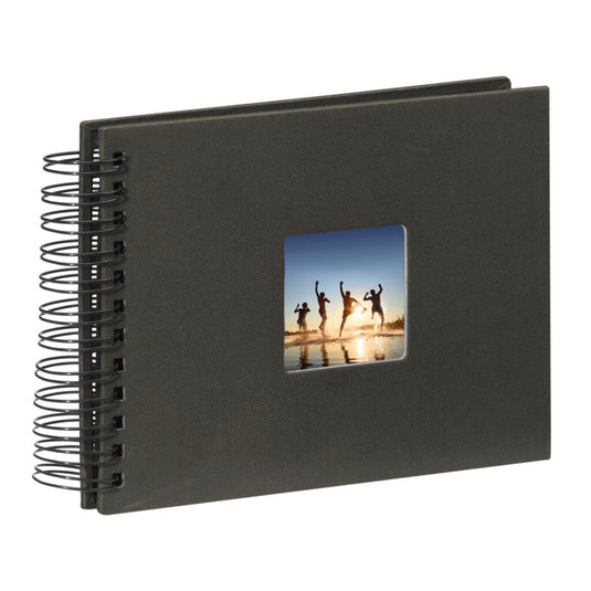 Hama spiraalalbum fine art 24 x 17 cm 50 zwarte pagina