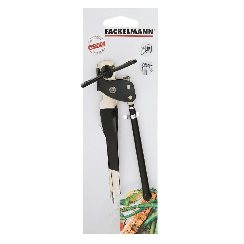 Load image into Gallery viewer, Fackelmann basic blik- en flesopener 15 cm zilver zwart
