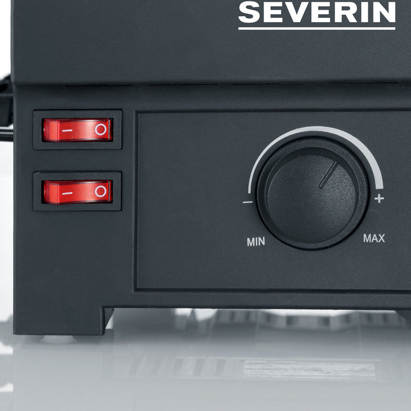 Load image into Gallery viewer, Severin rg2687 pizza raclette grill 1150w zwart
