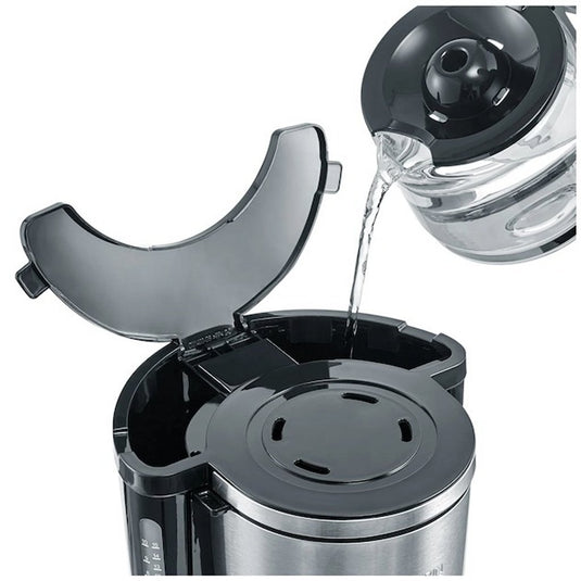 Severin ka4823 koffiezetapparaat zwart rvs