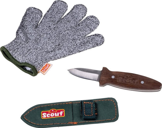 Happy people kerfset scout junior groen grijs bruin 3-delig