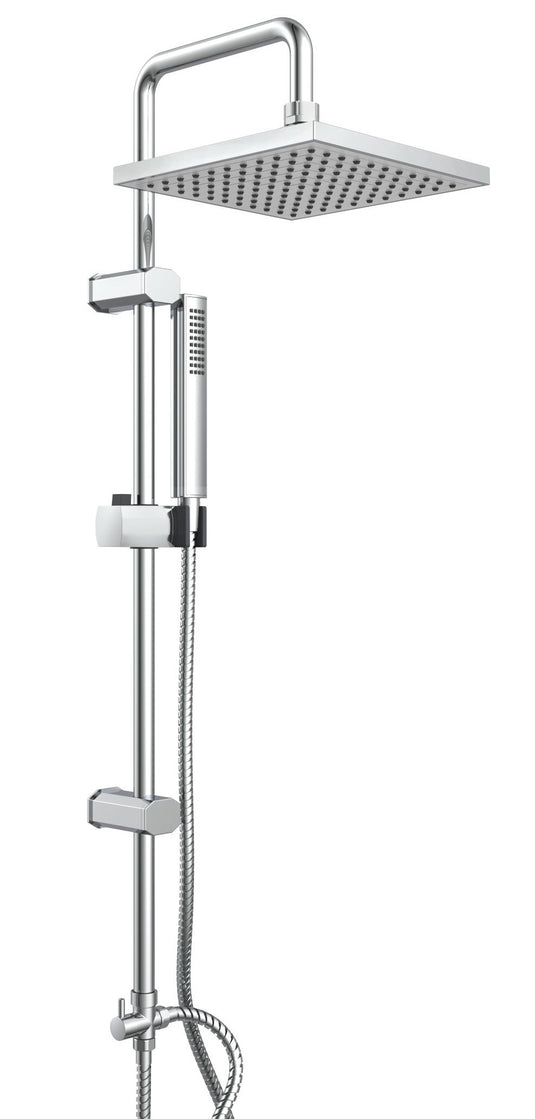 Schutte tokyo hoofddouche set | chroom - 60090 - 60090