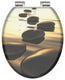 Schutte mdf wc-bril sea stone met soft-close 80127