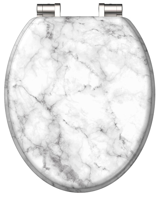Schutte mdf wc-bril marmor stone met soft-close 80194