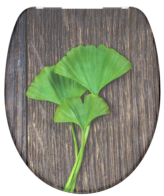 Ngk schutte duroplast wc-bril gio wood met soft-close 82154