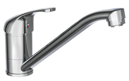 Ngk schutte ultra ééngreepsmeraan keuken | lage druk | chroom 94900