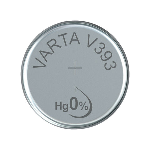 Varta v393 knoopcel batterij zilver