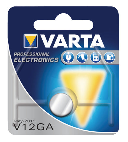 Varta knoopcel batterij dun v12ga lr43