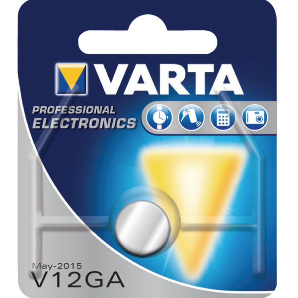 Varta knoopcel batterij dun v12ga lr43