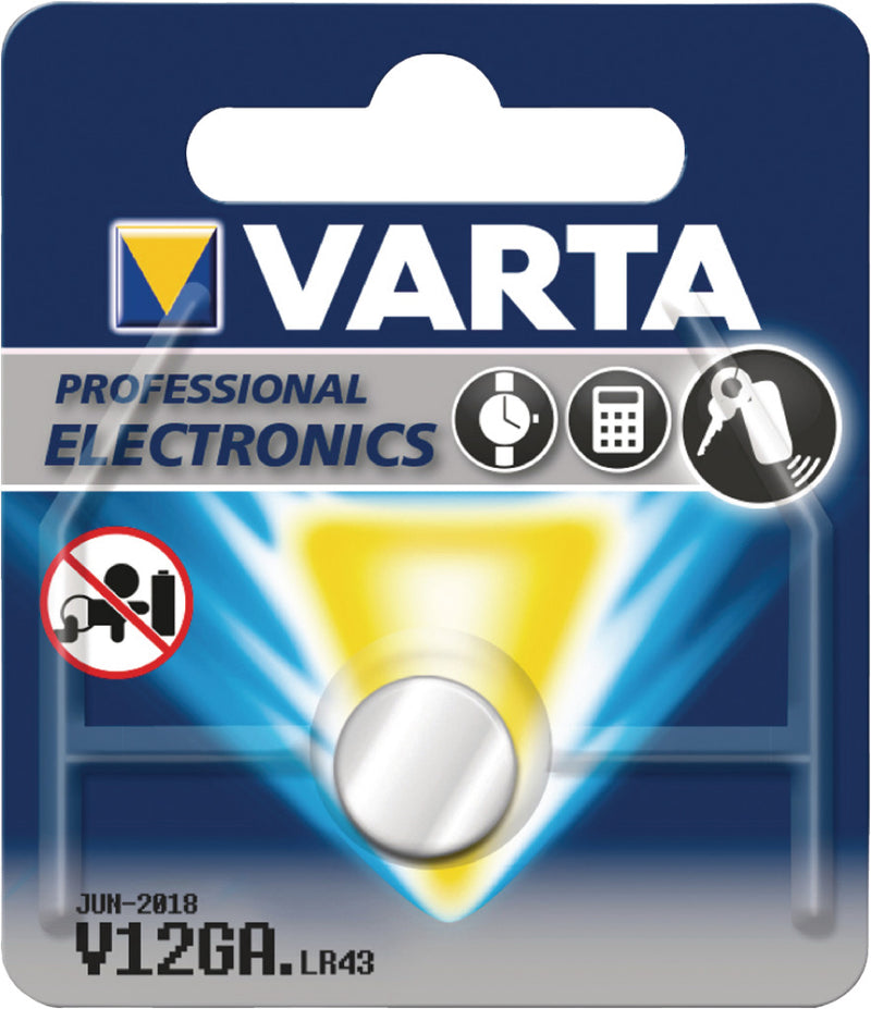 Load image into Gallery viewer, Varta minicell lr43 alkaline v12ga
