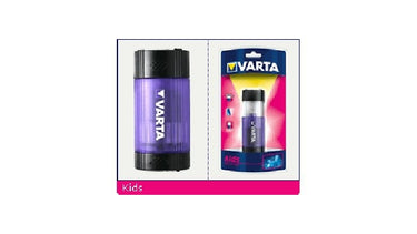 Varta 13620 2-in-1 kinder zaklamp