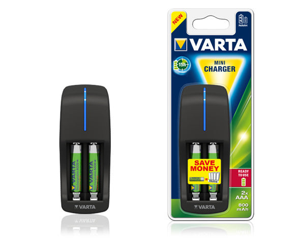 Varta mini charger 800 mah batterijlader