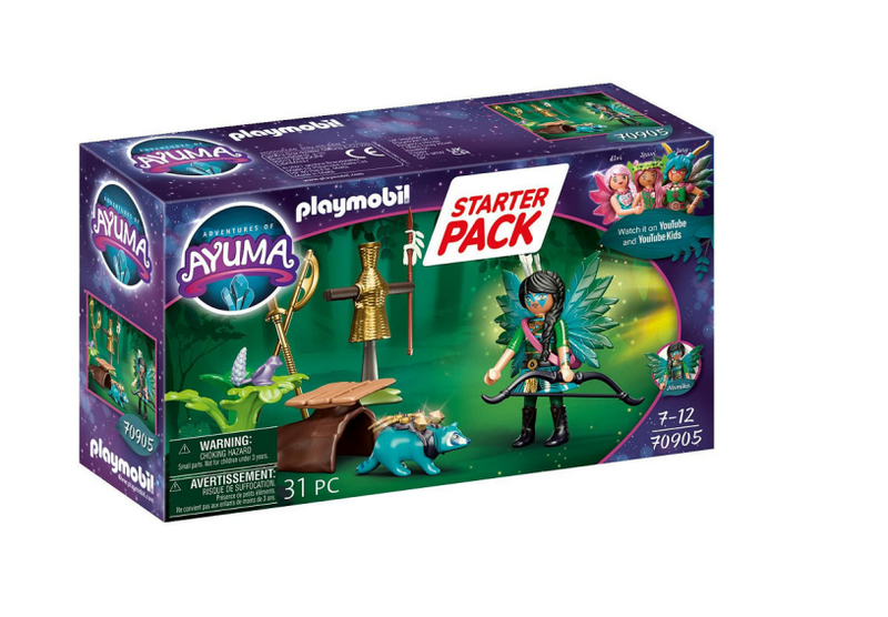 Load image into Gallery viewer, Playmobil starterpack knight fairy met wasbeer
