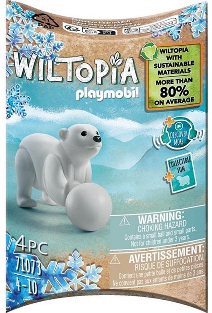 Load image into Gallery viewer, Playmobil wiltopia baby ijsbeer - 71073
