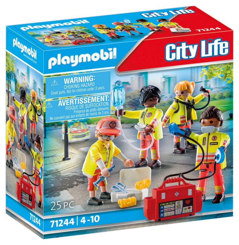 Load image into Gallery viewer, Playmobil city life reddingsteam - 71244
