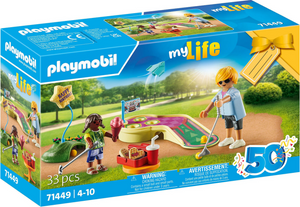 Playmobil gift set minigolf