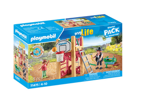 Playmobil starter packs timmerman op weg naar klus