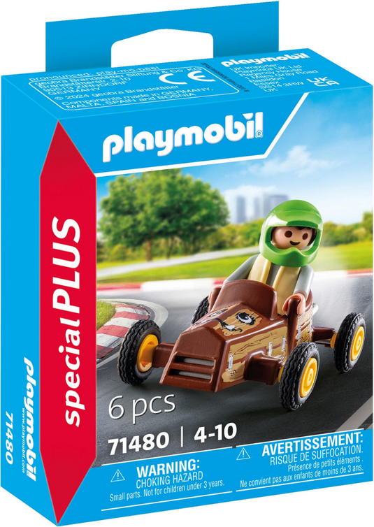 Playmobil special plus kind met go-kart