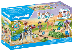 Playmobil horses of waterfall ponytoernooi