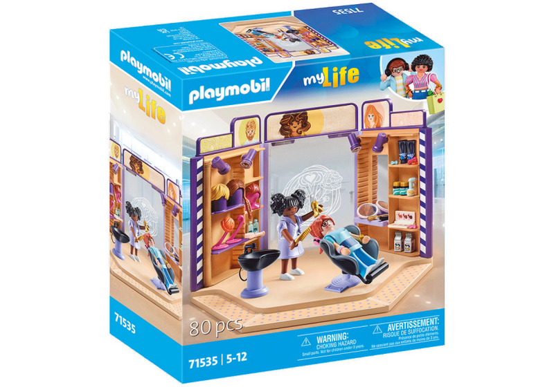 Load image into Gallery viewer, Playmobil my life kapsalon - 71535
