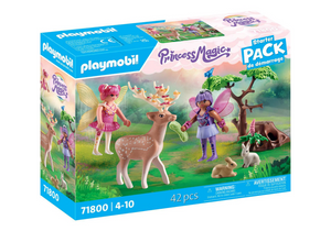 Playmobil starter packs feeën met bosdieren